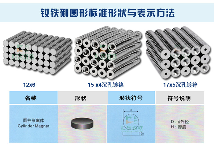 【佛山科东供应高性能磁性强的沉孔镀镍圆形钕铁硼(15x4)】价格,厂家,图片,永磁材料,佛山科东磁铁科技-